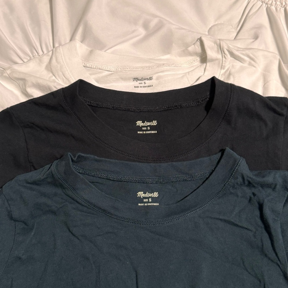 Madewell 3 t-shirt bundle